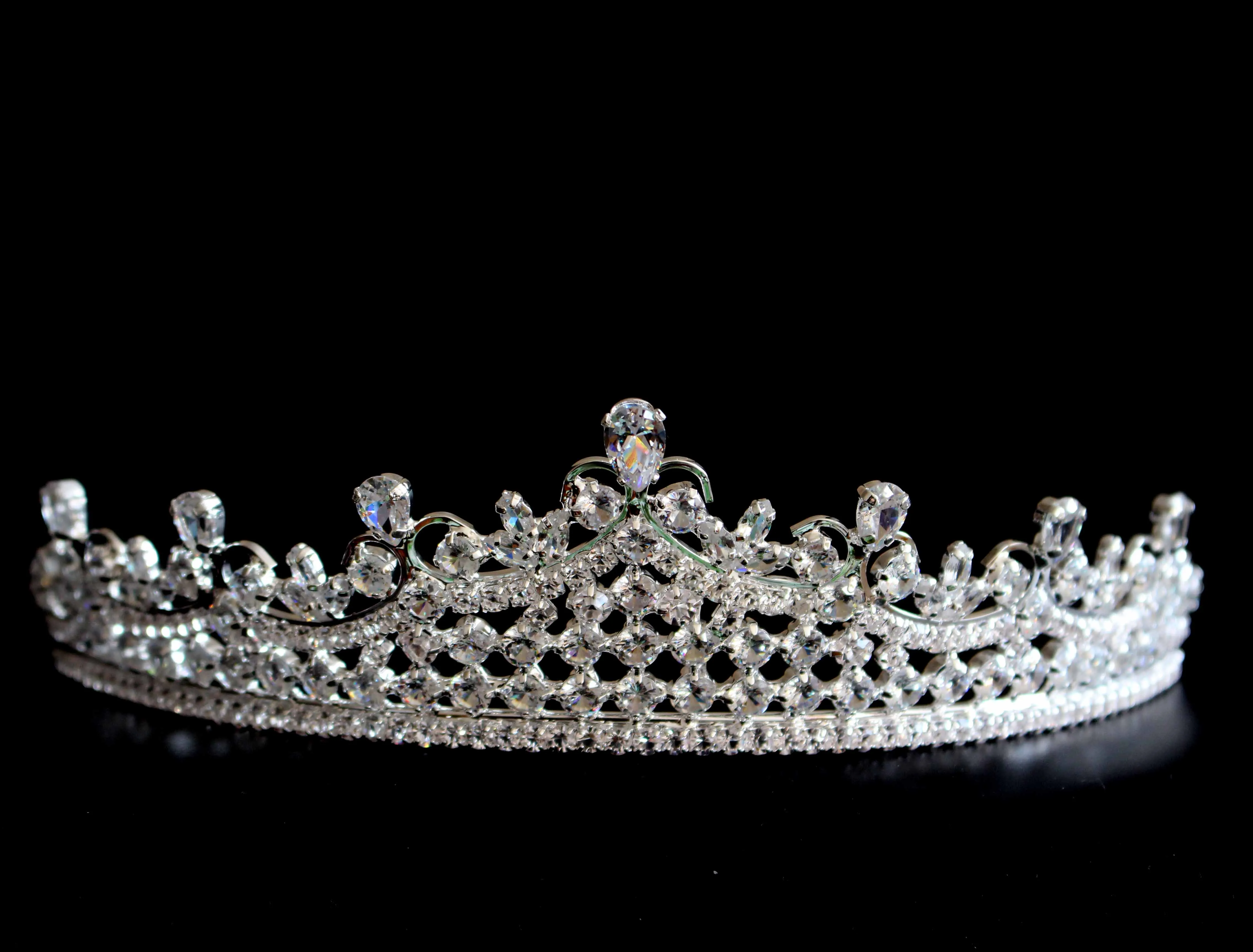 Artificial Crystal Wedding Bridal Tiara Crown For Girl/Women