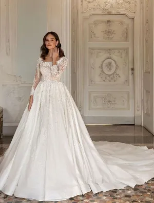 Aurora White Wedding Dress