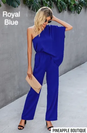 Beka One Shoulder Jumpsuit