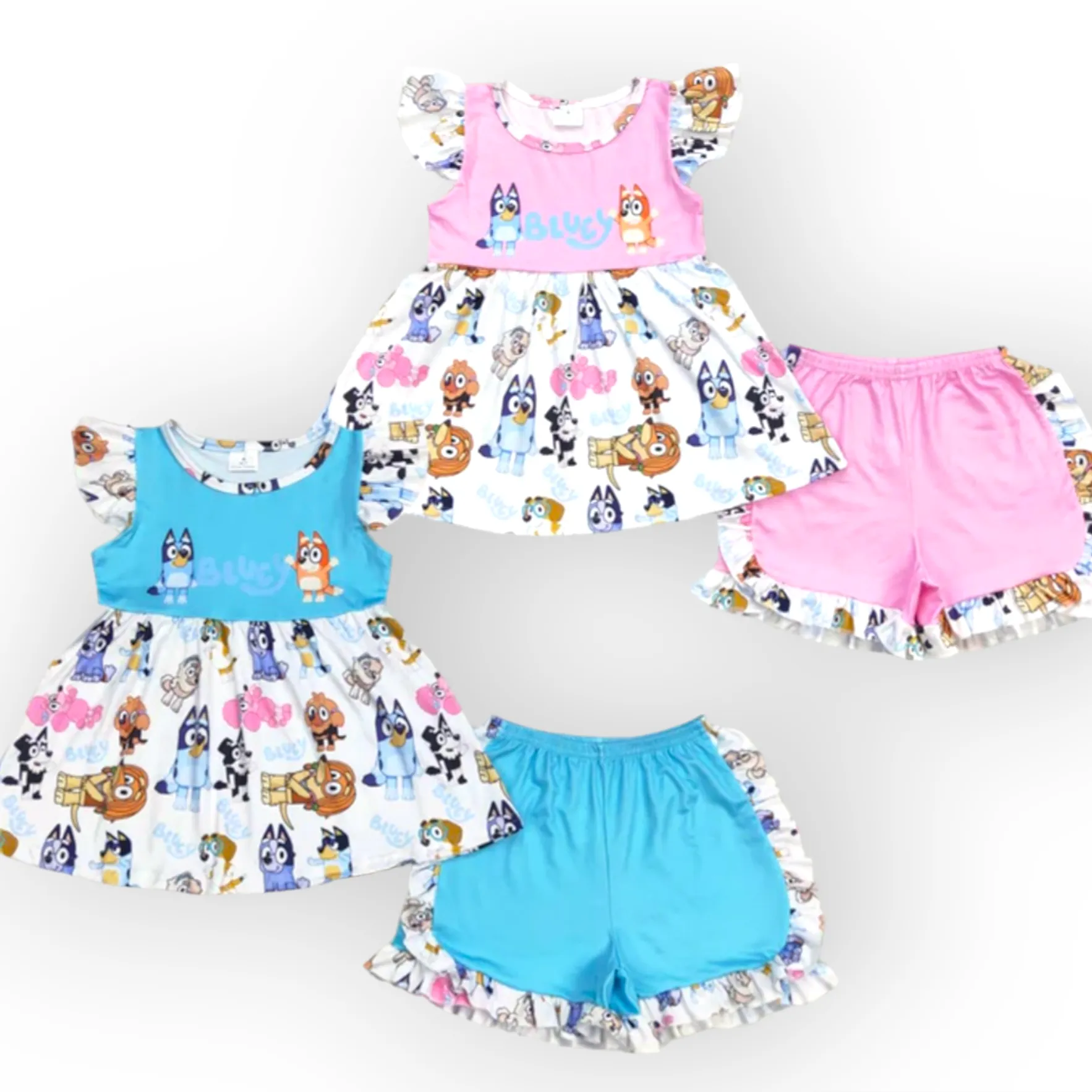 Bluey short set for girls