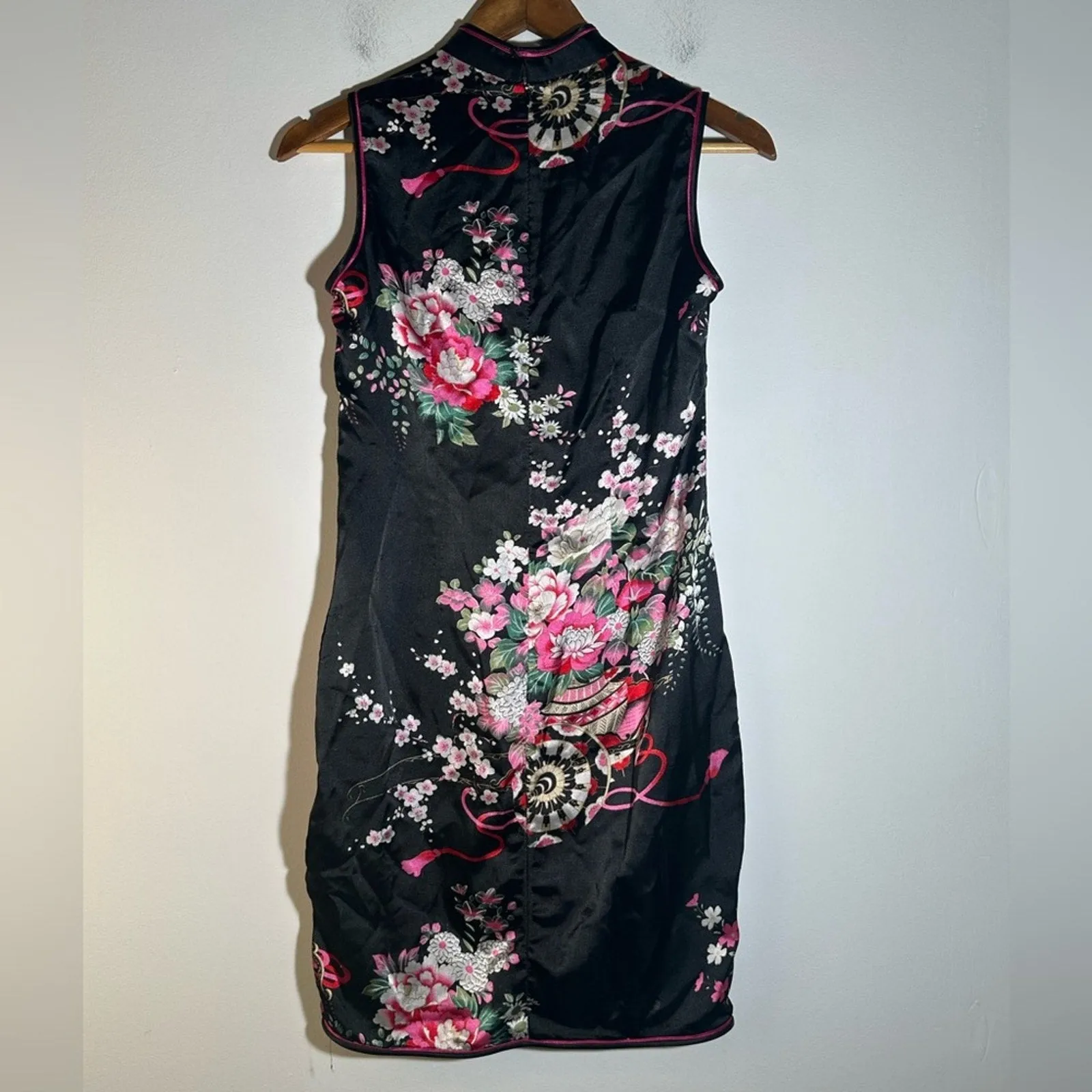 Cheong-sam Silk Dress