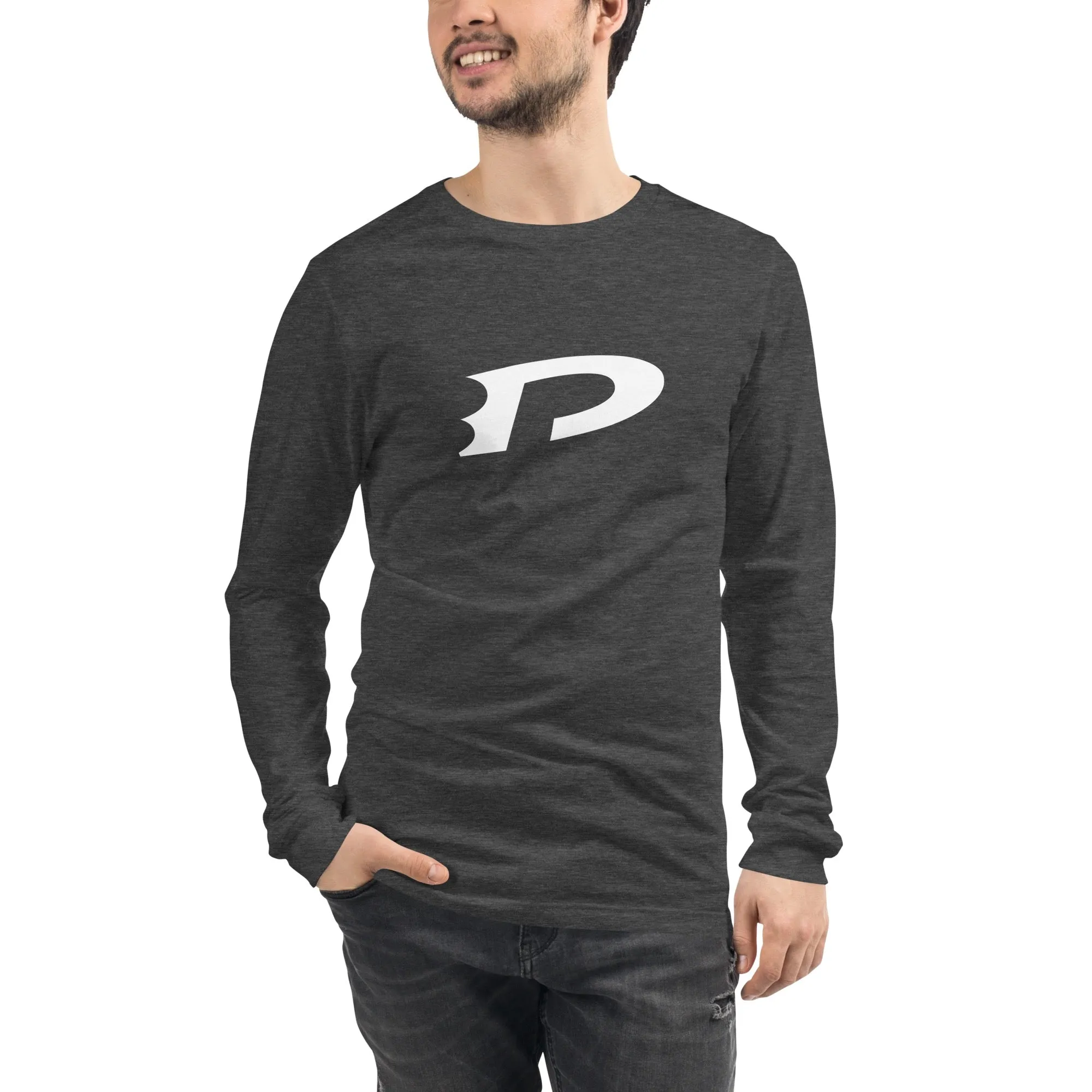Danny Phantom Logo Adult Long Sleeve Shirt