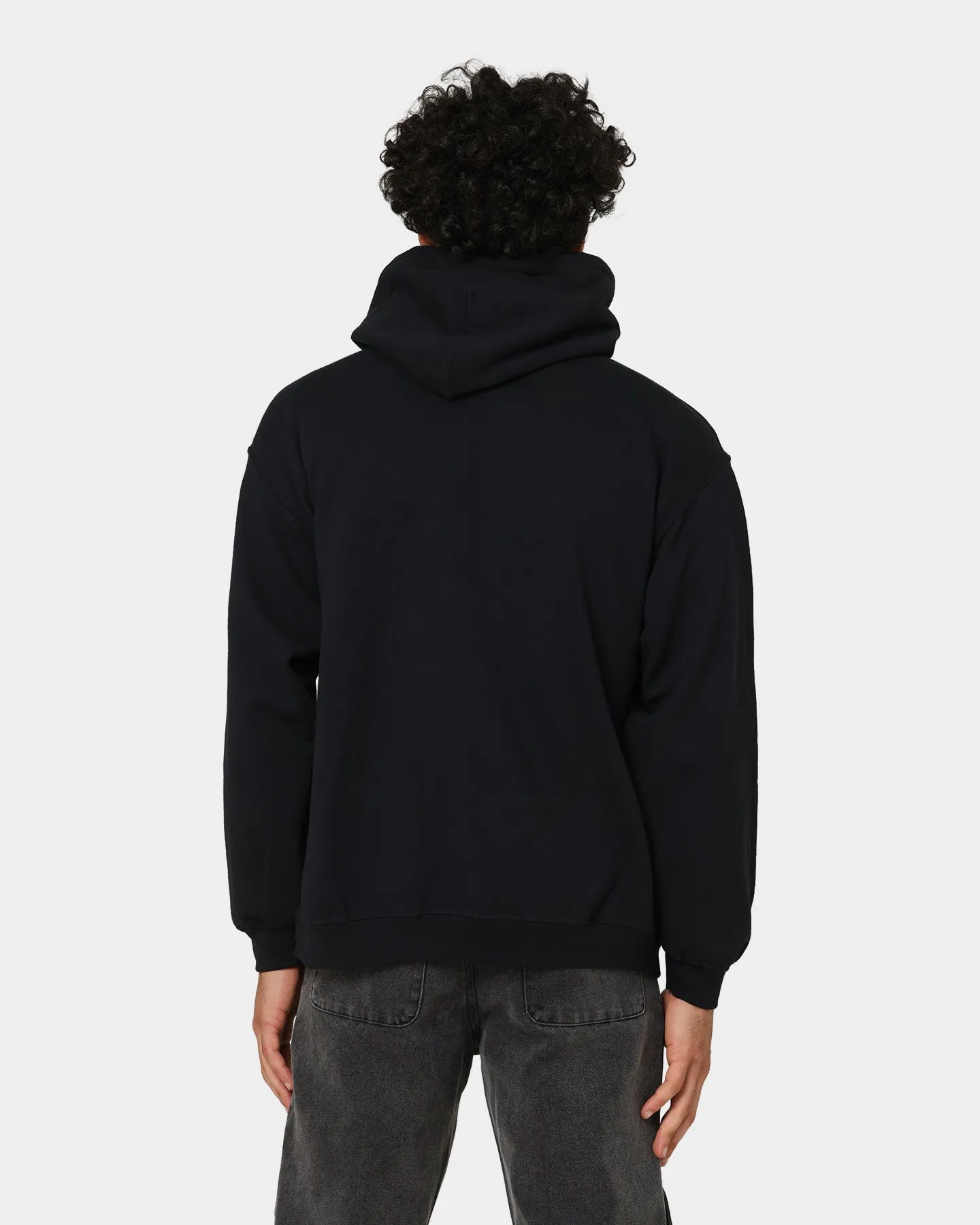 Goat Crew Fire Rose Hoodie Black