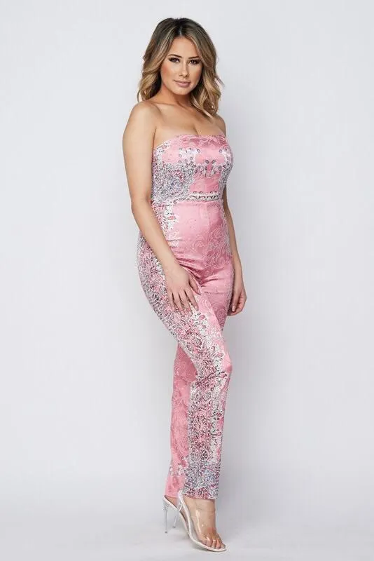 JARIAH JUMPSUIT - MAUVE