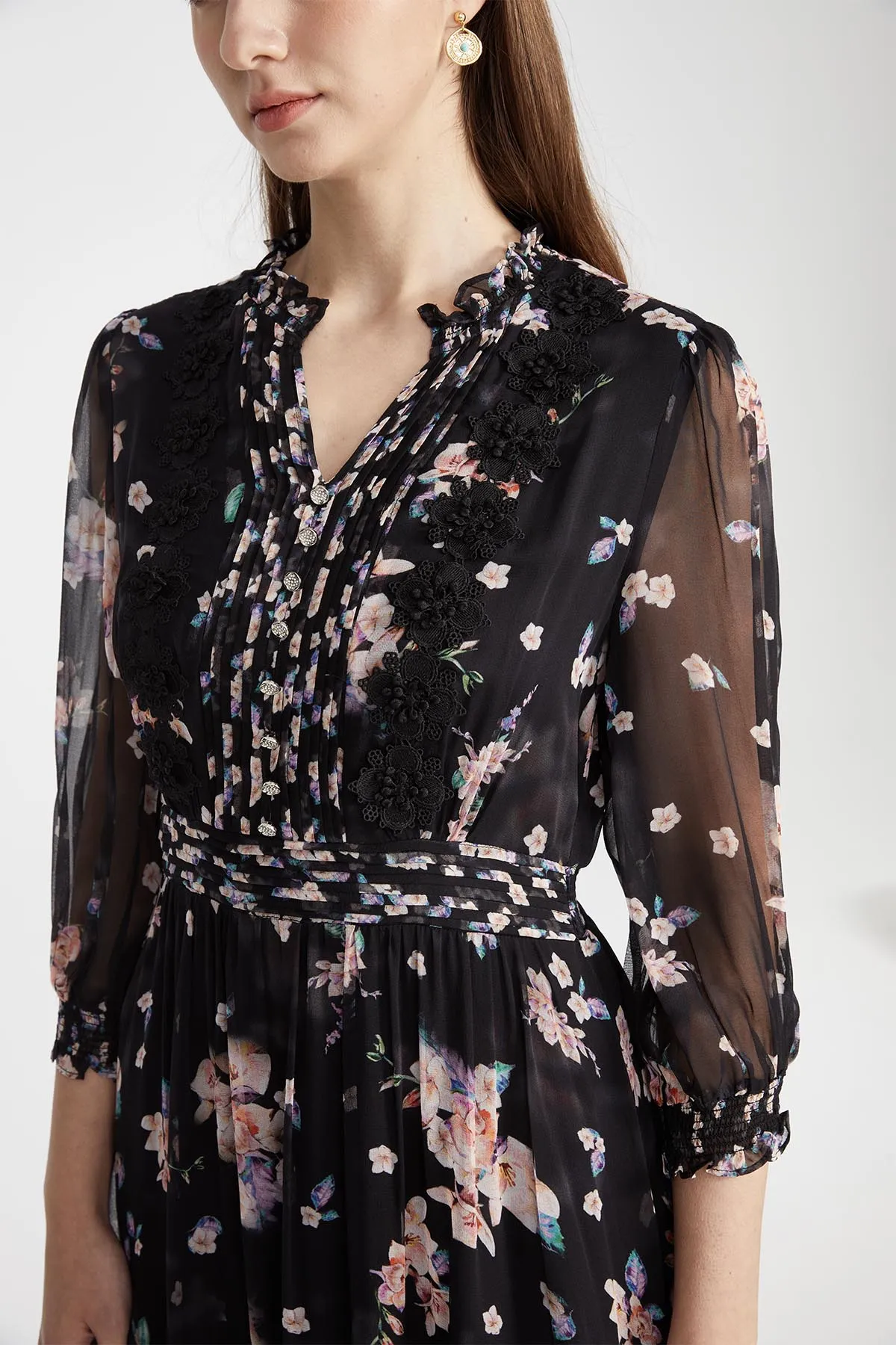 Juliana Silk Dress