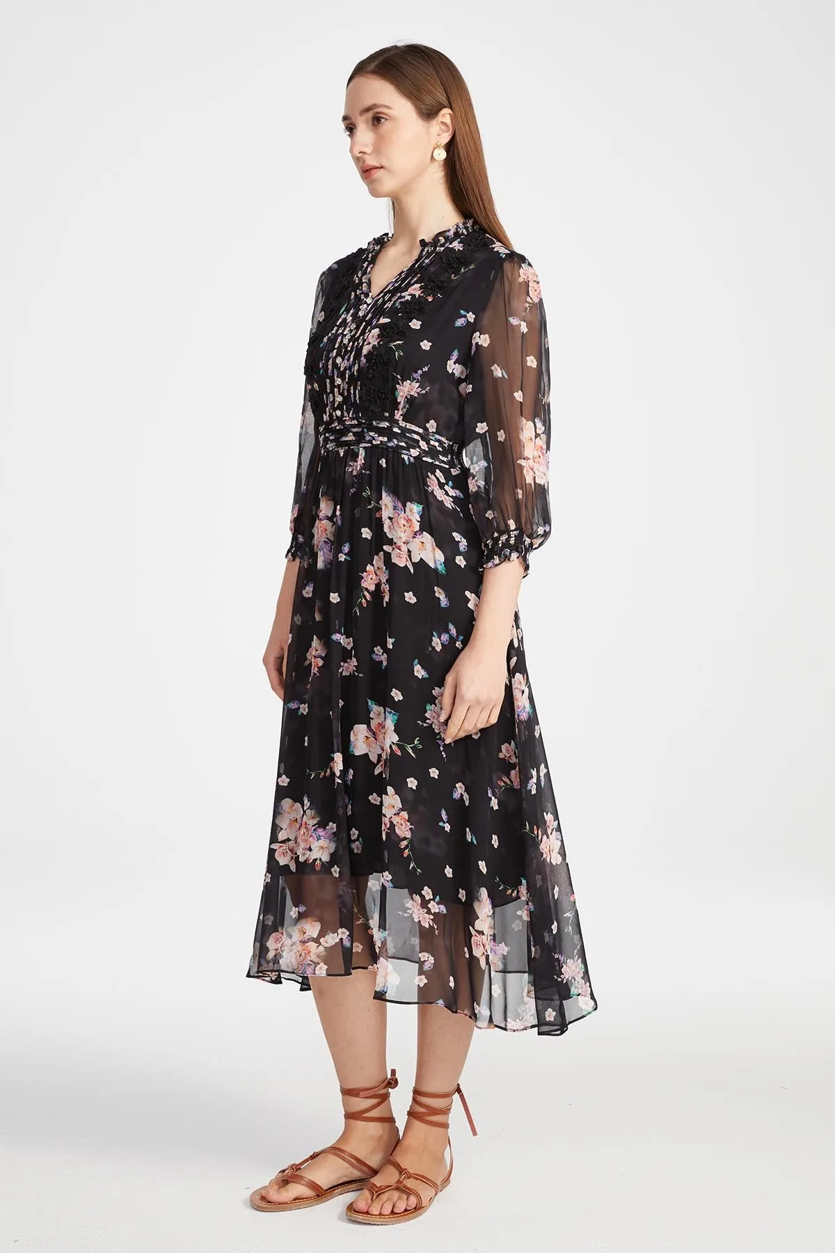 Juliana Silk Dress
