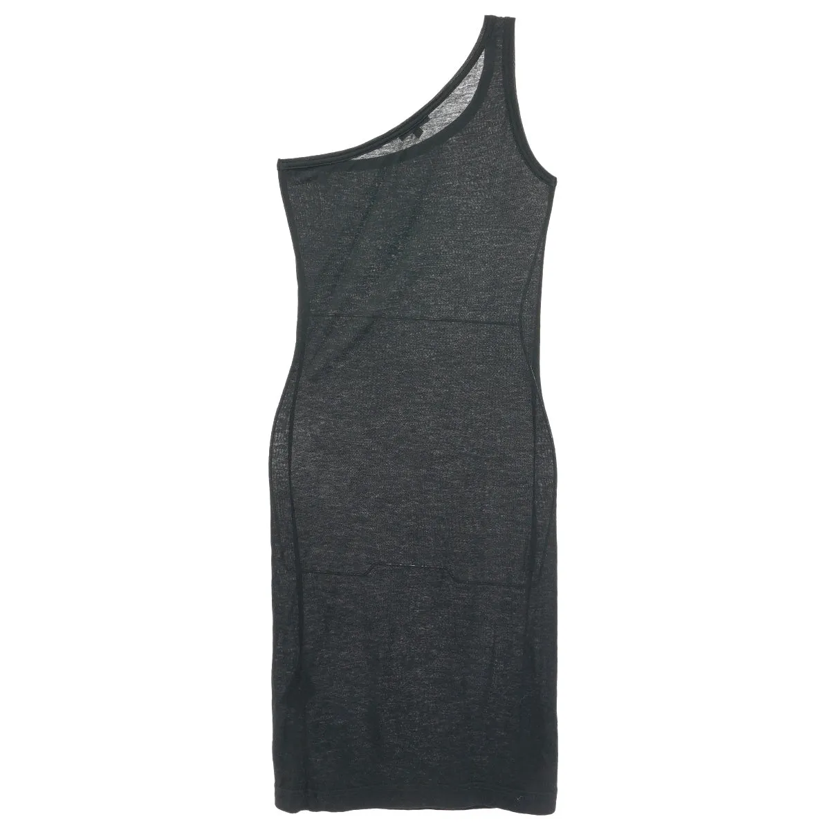 ONE SHOULDER DRESS / BLACK