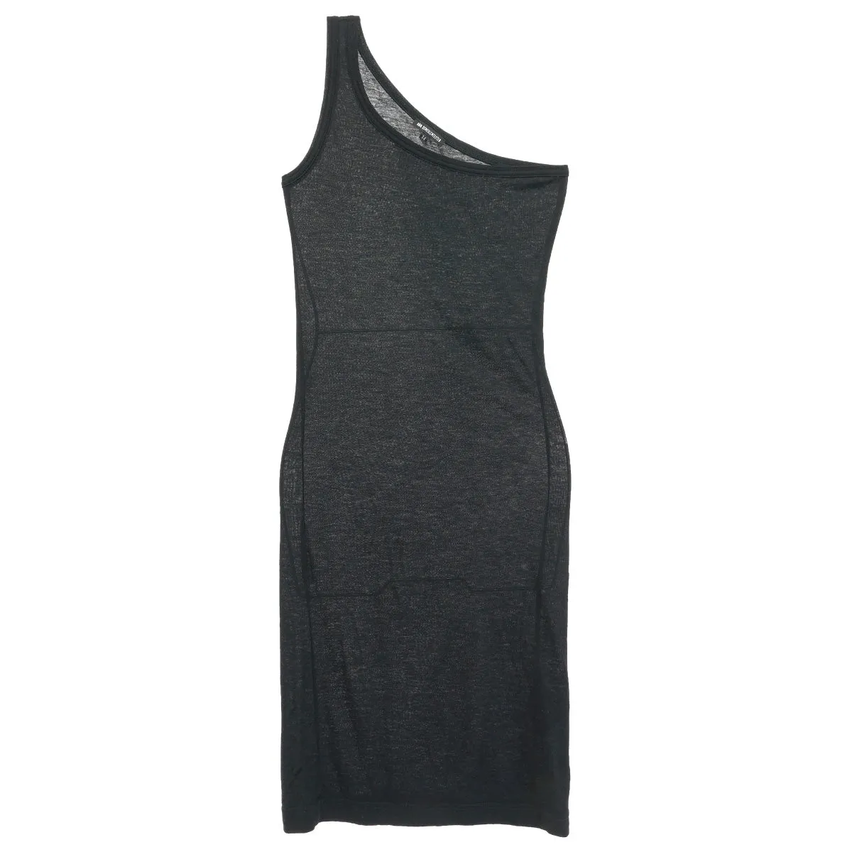 ONE SHOULDER DRESS / BLACK